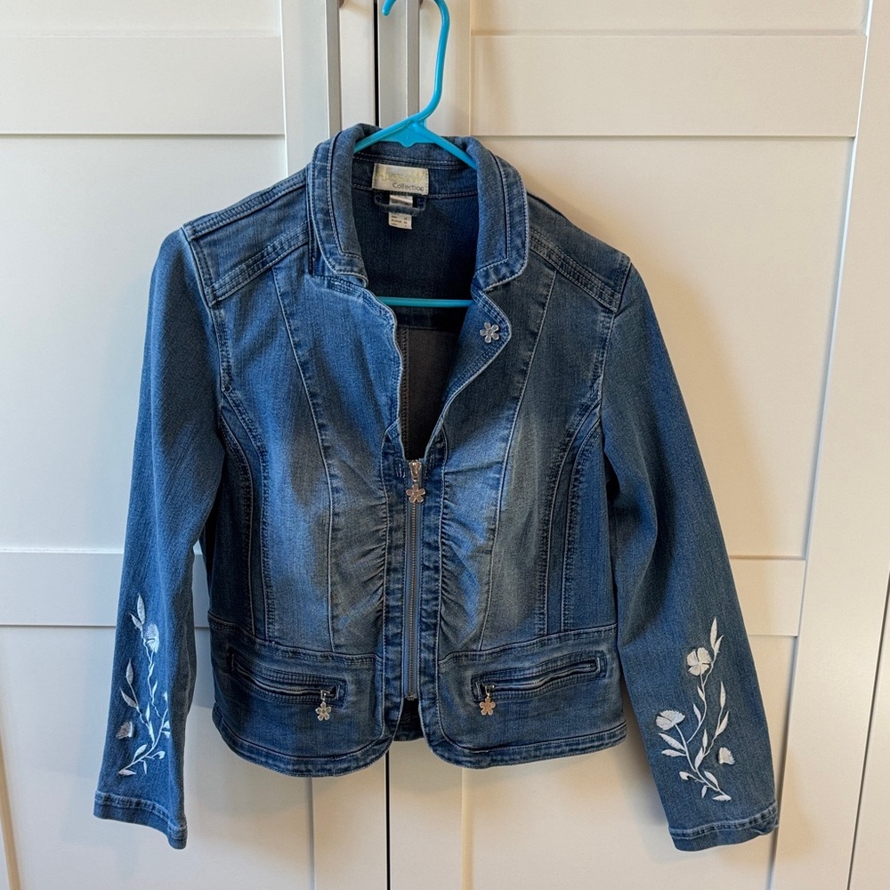Embroidered Denim Jacket